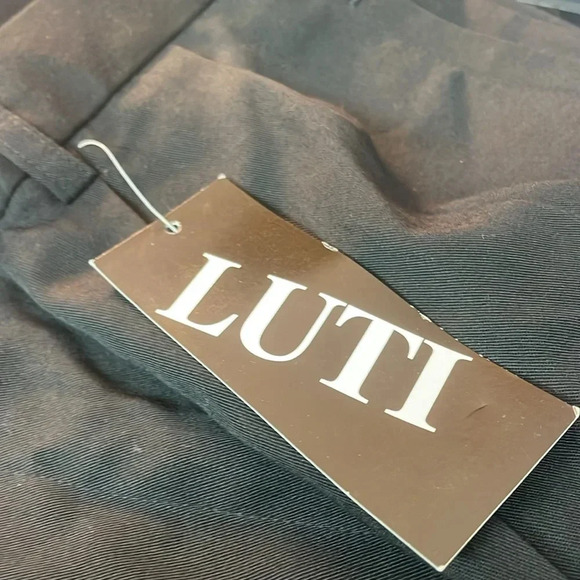 NWT. LUTI men’s black dress pants size W-42 L-30 - Picture 7 of 7